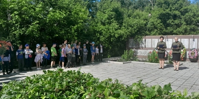 22 июня у Монумента Славы в с.Петропавловка 1-я состоялся митинг, посвященный Дню памяти и скорби